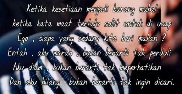 Video Baper Status Whatsapp Ketika Kesetian Menjadi Barang Mahal